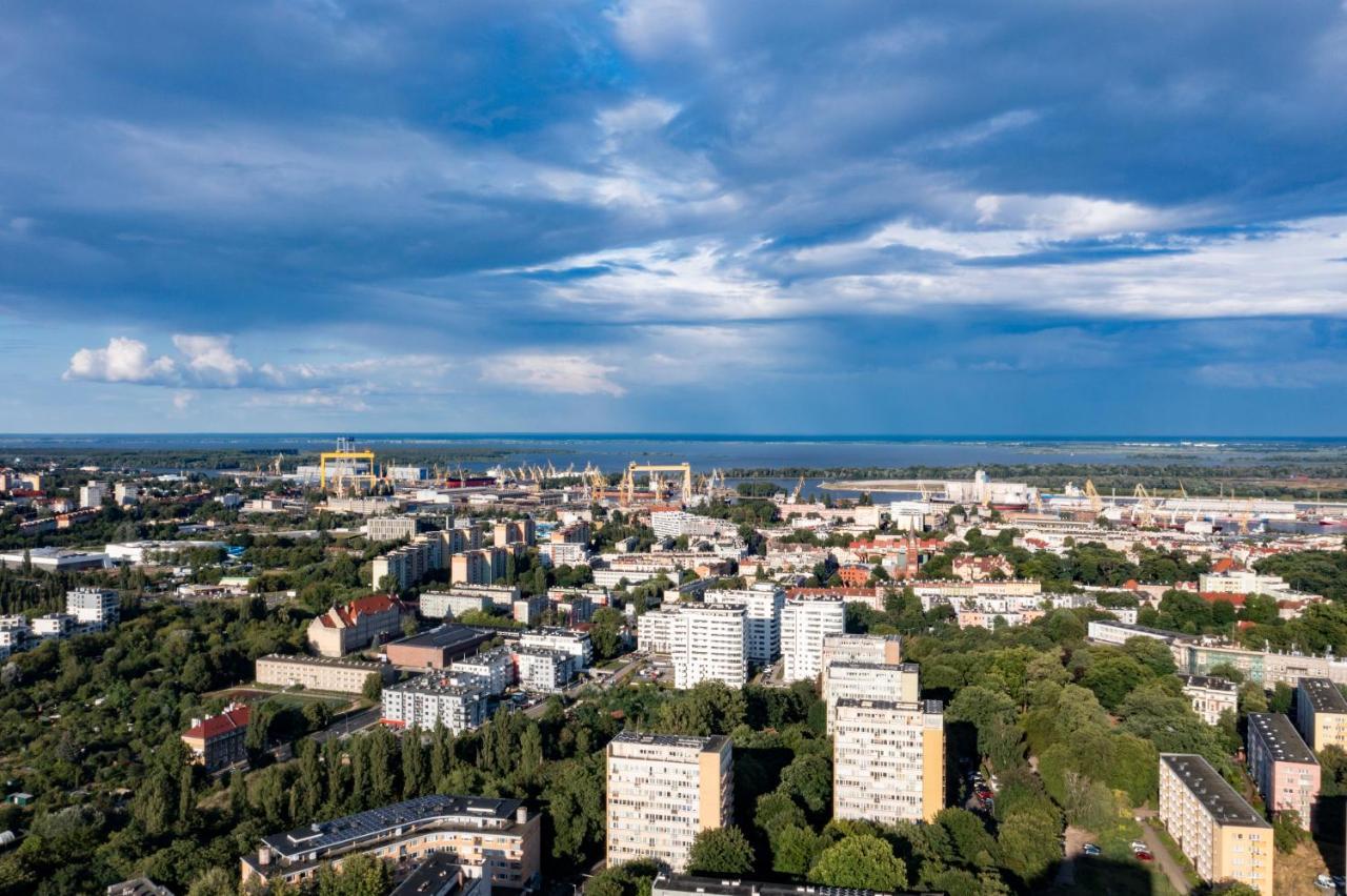 Kaleo Apartments - Hanza Tower Stettin Exterior foto