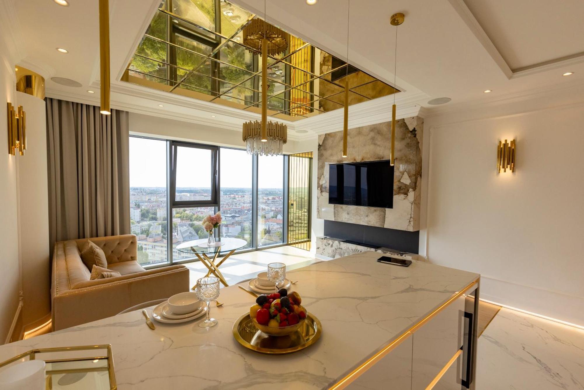 Kaleo Apartments - Hanza Tower Stettin Exterior foto