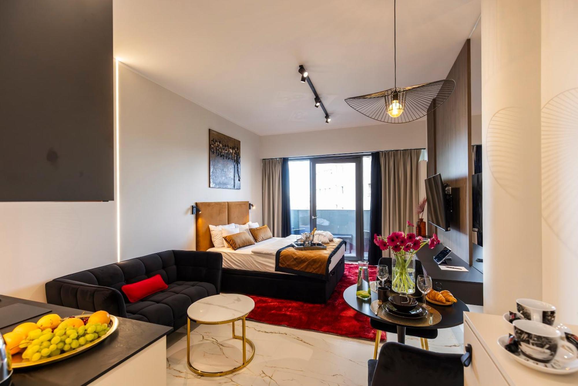Kaleo Apartments - Hanza Tower Stettin Exterior foto